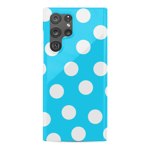 Blue Polka Dot Case Phone Case